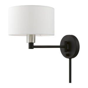 Livex Lighting - 40080-04 - One Light Swing Arm Wall Lamp - Swing Arm Wall Lamps