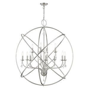 Livex Lighting - 40909-91 - 12 Light Foyer Chandelier - Aria