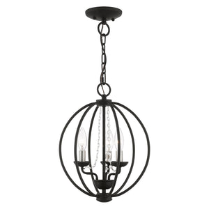 Livex Lighting - 40913-04 - Three Light Convertible Mini Chandelier/ Semi-Flush - Arabella