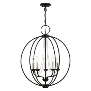 Livex Lighting - 40915-04 - Five Light Chandelier - Arabella