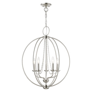 Livex Lighting - 40915-91 - Five Light Chandelier - Arabella