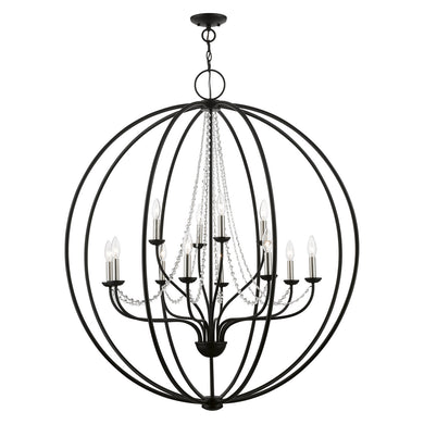 Livex Lighting - 40919-04 - 12 Light Foyer Chandelier - Arabella