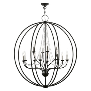 Livex Lighting - 40919-04 - 12 Light Foyer Chandelier - Arabella