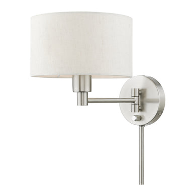 Livex Lighting - 40940-91 - One Light Swing Arm Wall Lamp - Swing Arm Wall Lamps