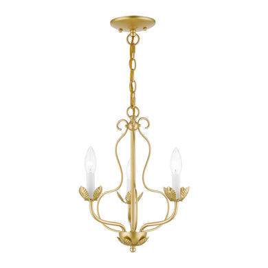 Livex Lighting - 42903-33 - Three Light Chandelier - Katarina