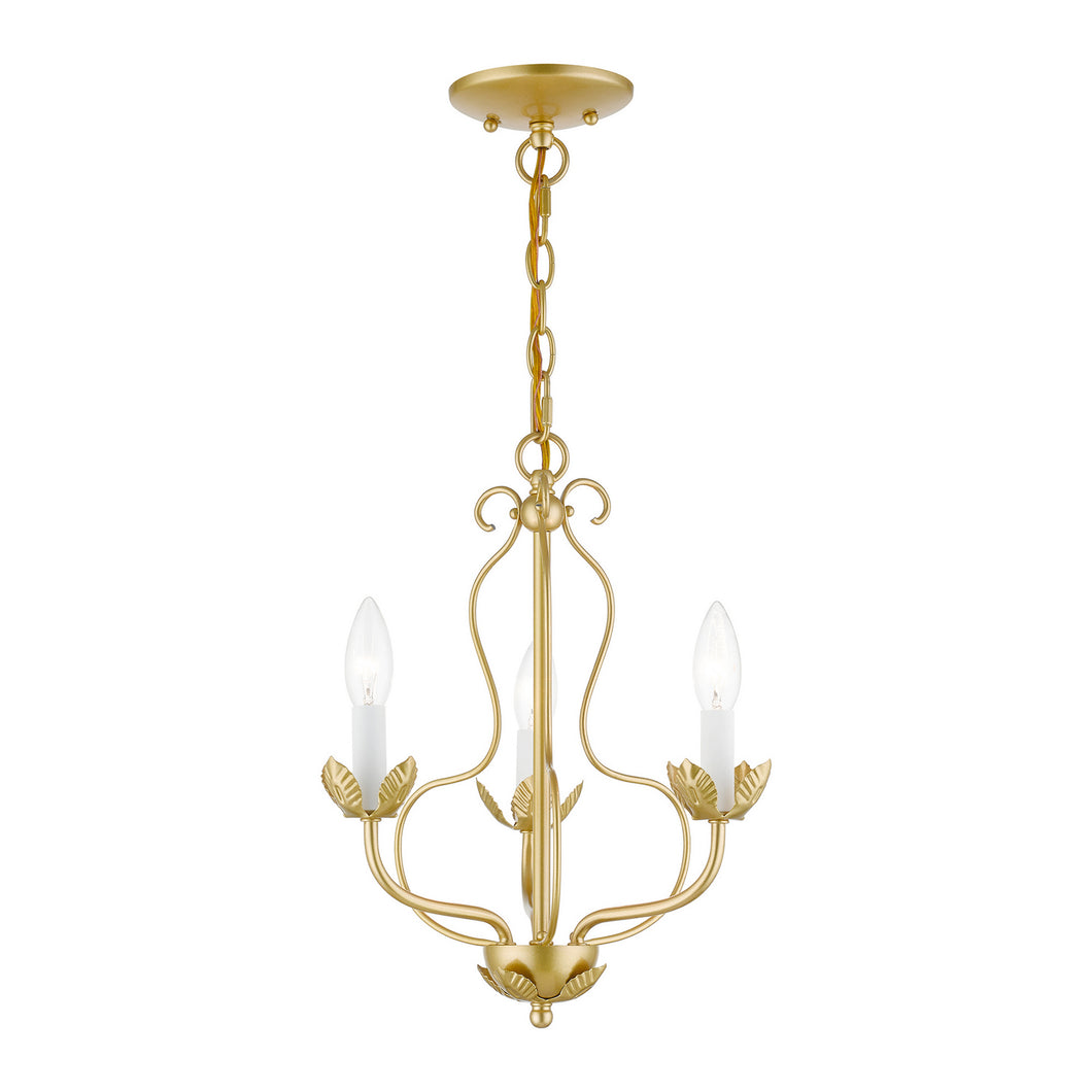 Livex Lighting - 42903-33 - Three Light Chandelier - Katarina