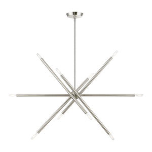 Livex Lighting - 46777-91 - Ten Light Linear Chandelier - Soho