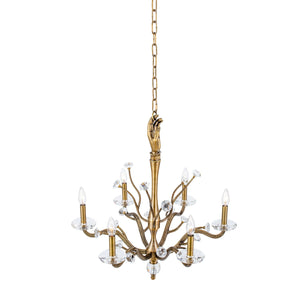 Kalco - 517771HBR - Six Light Chandelier - Venus