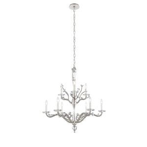 Kalco - 517772PW - Nine Light Chandelier - Venus