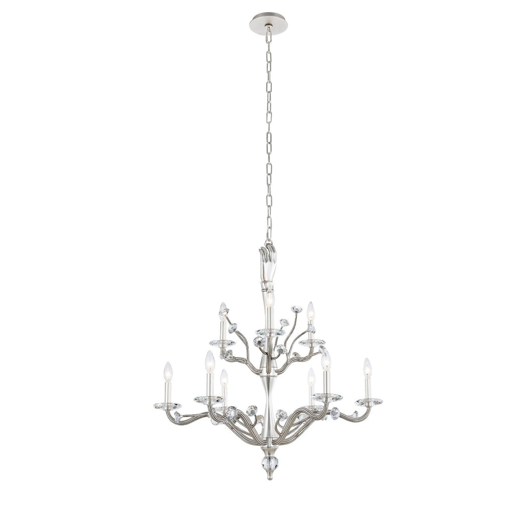 Kalco - 517772PW - Nine Light Chandelier - Venus