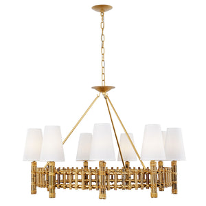 Varaluz - 360C09FG - Nine Light Chandelier - Nevis