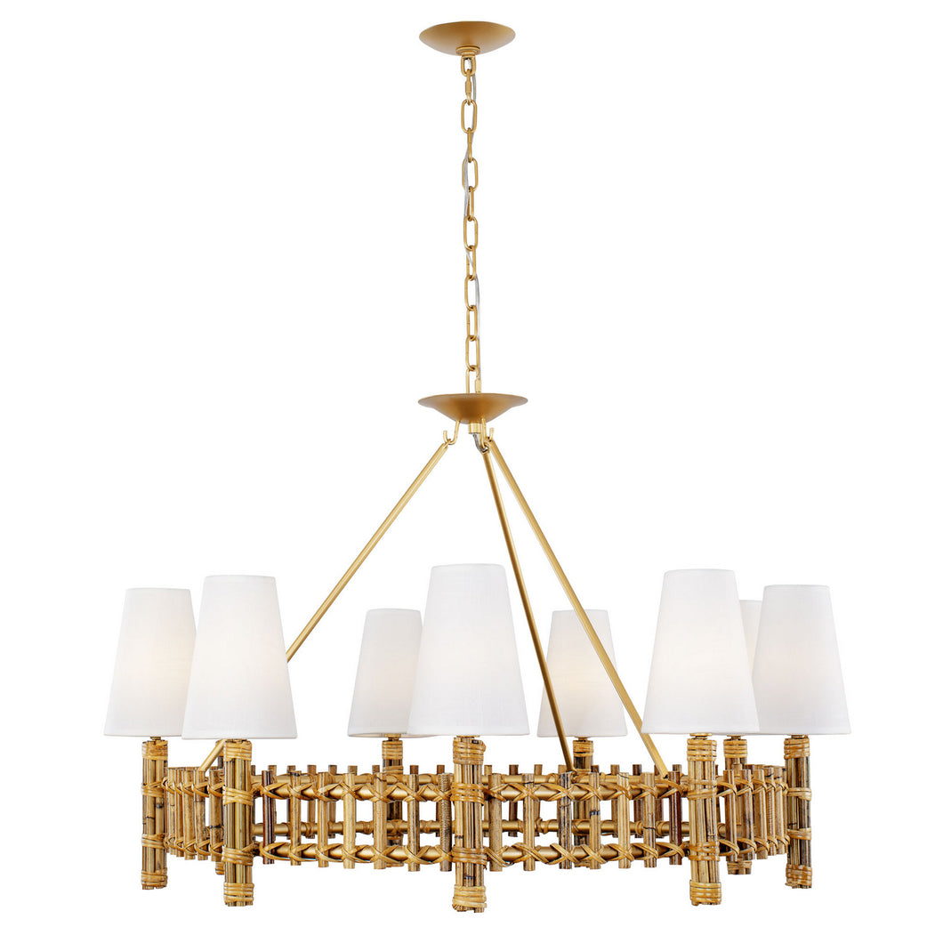 Varaluz - 360C09FG - Nine Light Chandelier - Nevis