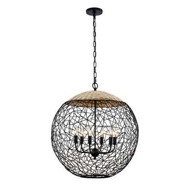 Varaluz - 362P06BL - Six Light Pendant - Cayman