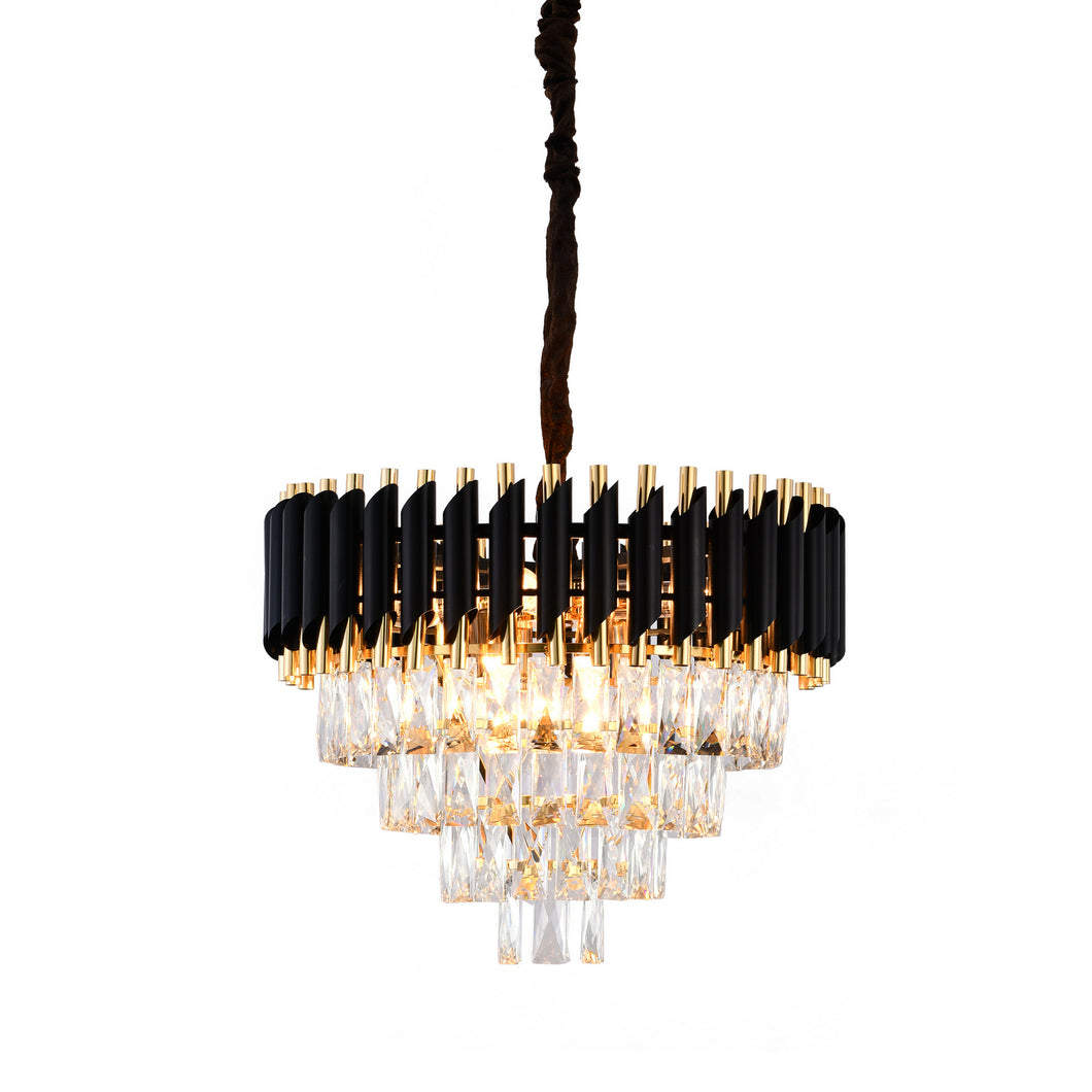 Bethel International - GL410C20B - Eight Light Chandelier