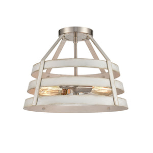 ELK Home - 33556/2 - Two Light Semi Flush Mount - Brigantine