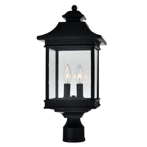 CWI Lighting - 0416PT9-2-101 - Two Light Outdoor Lantern Head - Cleveland