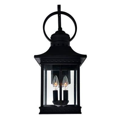 CWI Lighting - 0416W9-B-2-101 - Two Light Outdoor Wall Lantern - Cleveland