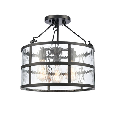 ELK Home - 82075/3 - Three Light Semi Flush Mount - Solace