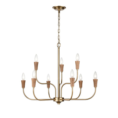 ELK Home - H0019-9618 - Nine Light Chandelier - Inga