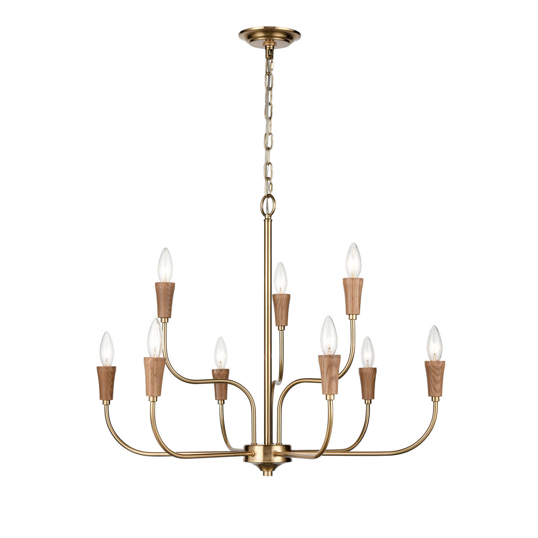 ELK Home - H0019-9618 - Nine Light Chandelier - Inga