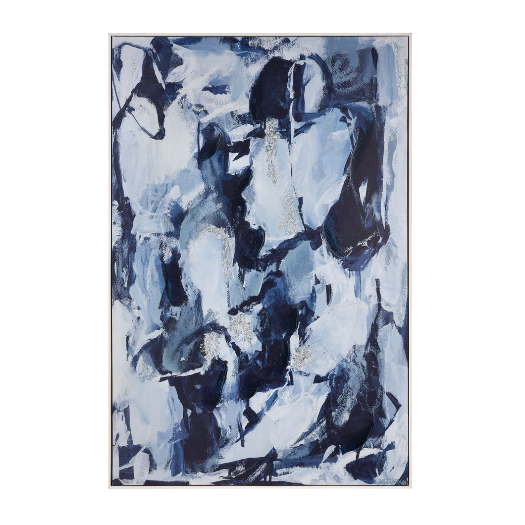ELK Home - S0056-10452 - Framed Wall Art - Blue Flush
