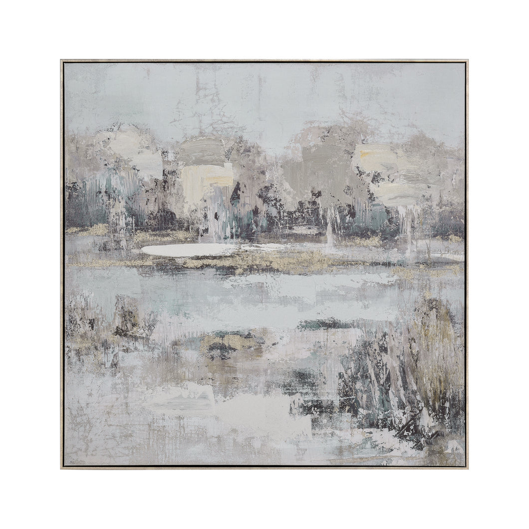 ELK Home - S0056-10627 - Framed Wall Art - Bronson Lake Abstract
