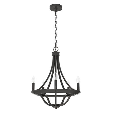 Hunter - 19424 - Five Light Chandelier - Perch Point