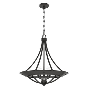 Hunter - 19428 - Four Light Pendant - Perch Point