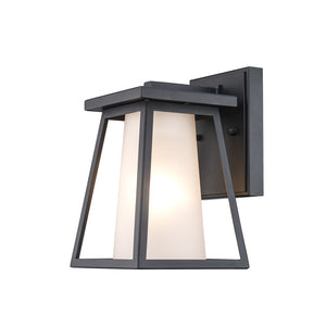 Trans Globe Imports - 51390 BK - One Light Wall Lantern