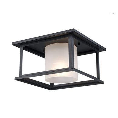 Trans Globe Imports - 51405 BK - One Light Flush Mount