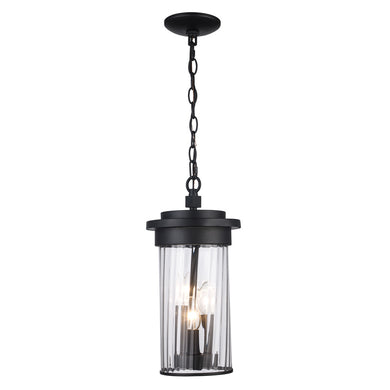 Trans Globe Imports - 51414 BK - Three Light Hanging Lantern