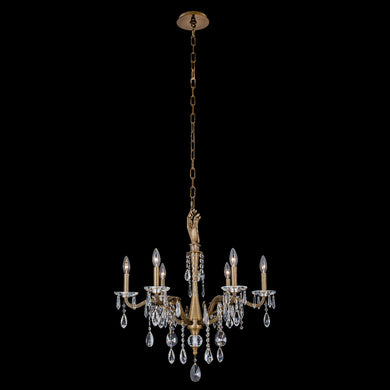 Allegri - 039071-032-FR001 - Six Light Chandelier - Venere