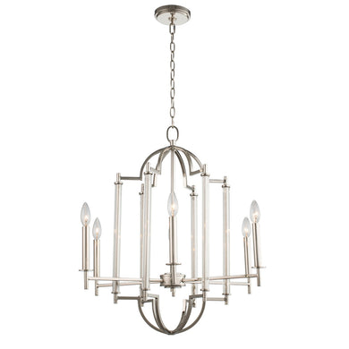 Kalco - 512972PN - Six Light Chandelier - Provence