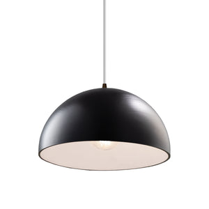 Justice Designs - CER-6250-CRB-DBRZ-WTCD - One Light Pendant - Radiance