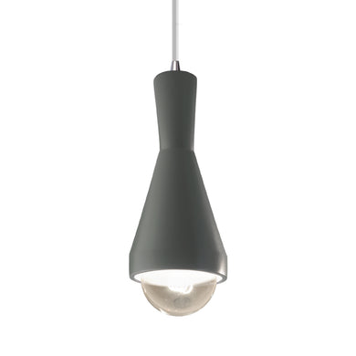 Justice Designs - CER-6520-PWGN-CROM-WTCD - One Light Pendant - Radiance