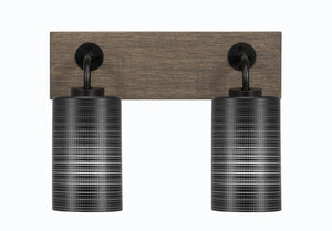 Toltec Lighting - 1772-MBDW-4069 - Two Light Bathroom Lighting - Oxbridge