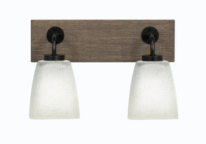 Toltec Lighting - 1772-MBDW-460 - Two Light Bathroom Lighting - Oxbridge