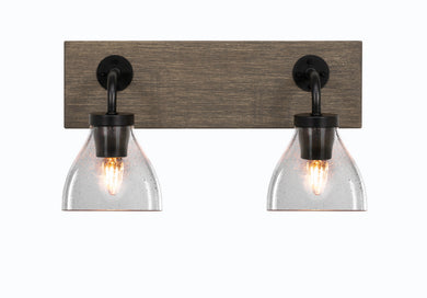 Toltec Lighting - 1772-MBDW-4760 - Two Light Bathroom Lighting - Oxbridge