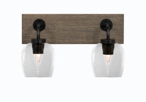 Toltec Lighting - 1772-MBDW-4810 - Two Light Bathroom Lighting - Oxbridge