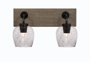 Toltec Lighting - 1772-MBDW-4812 - Two Light Bathroom Lighting - Oxbridge