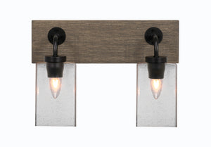 Toltec Lighting - 1772-MBDW-530 - Two Light Bathroom Lighting - Oxbridge