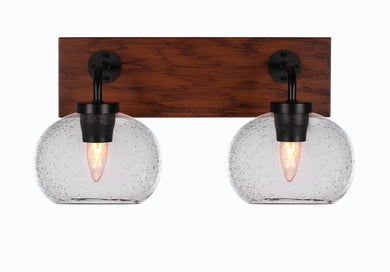 Toltec Lighting - 1772-MBWG-202 - Two Light Bathroom Lighting - Oxbridge