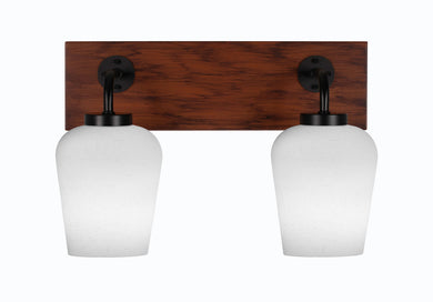 Toltec Lighting - 1772-MBWG-211 - Two Light Bathroom Lighting - Oxbridge