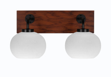 Toltec Lighting - 1772-MBWG-212 - Two Light Bathroom Lighting - Oxbridge