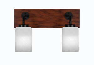 Toltec Lighting - 1772-MBWG-3001 - Two Light Bathroom Lighting - Oxbridge