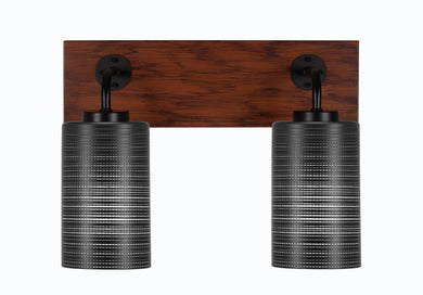 Toltec Lighting - 1772-MBWG-4069 - Two Light Bathroom Lighting - Oxbridge