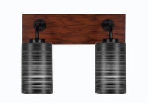 Toltec Lighting - 1772-MBWG-4069 - Two Light Bathroom Lighting - Oxbridge