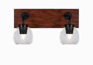 Toltec Lighting - 1772-MBWG-4100 - Two Light Bathroom Lighting - Oxbridge