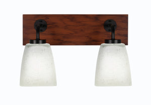 Toltec Lighting - 1772-MBWG-460 - Two Light Bathroom Lighting - Oxbridge