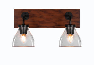 Toltec Lighting - 1772-MBWG-4760 - Two Light Bathroom Lighting - Oxbridge